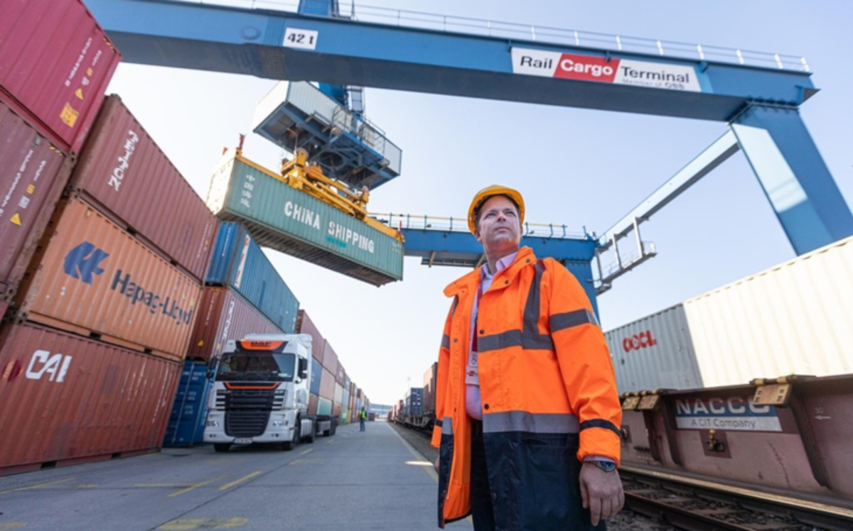 For Rail Cargo we have automated the sensing of containers position at the transshipment site in Mělník