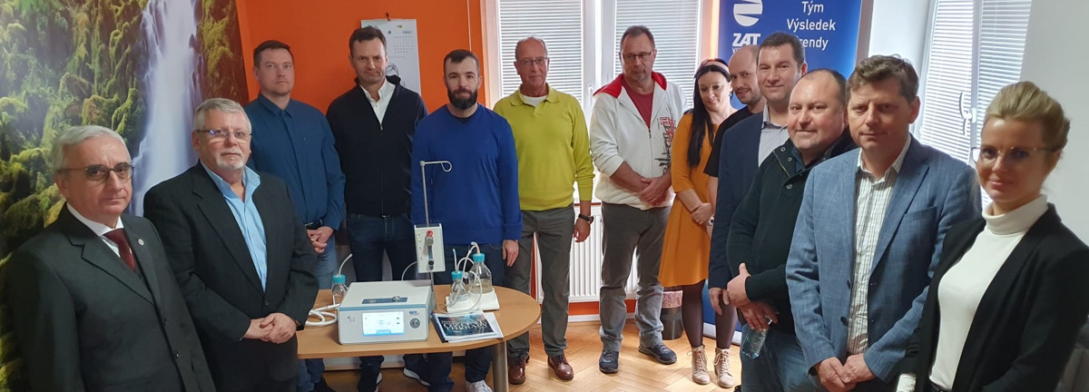 Představení přístroje Ozosmart v Trnavě se zúčastnili přední slovenští lékaři