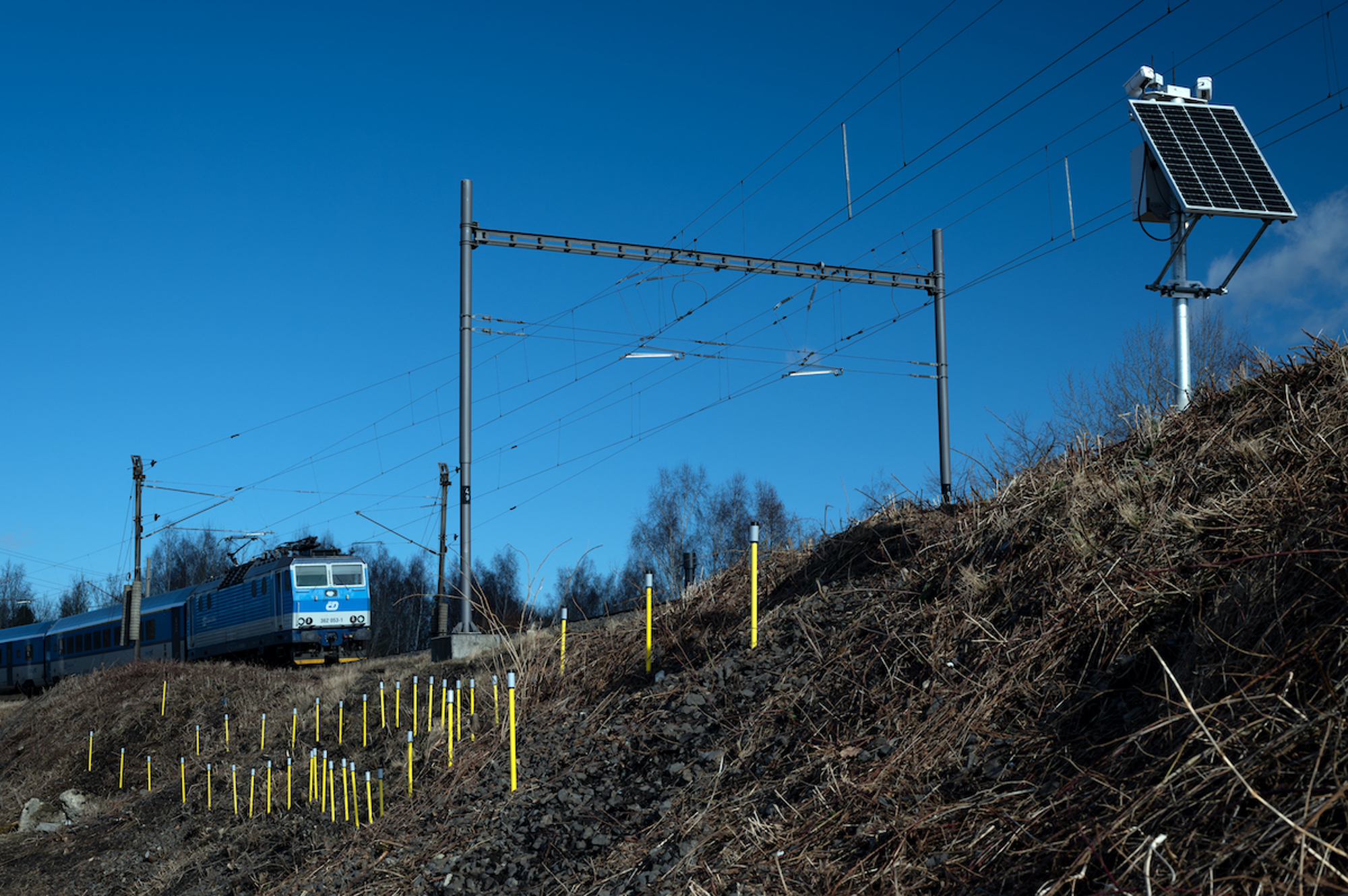 Landslide detection in Karlovy Vary