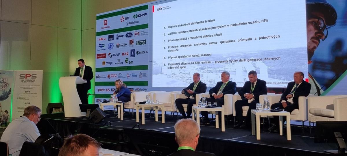 We took part in a panel discussion at the Nuclear Conference 2023