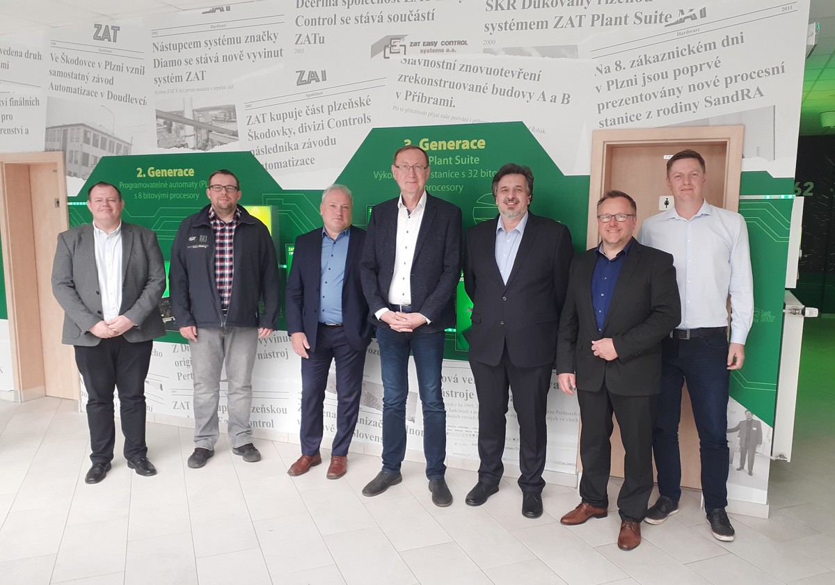 Ředitel jaderné elektrárny Temelín Jan Kruml se zajímal o naše kompetence